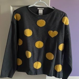 Zara Winter Collection Grey/Yellow Knitwear